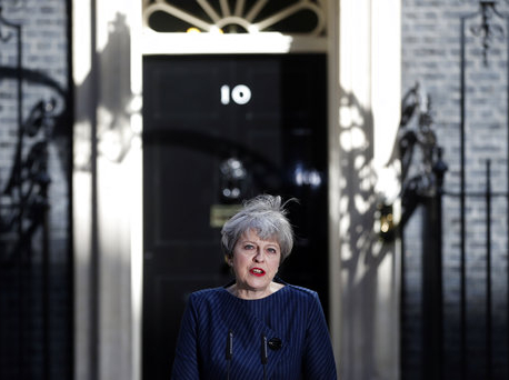 Britain's prime minister to seek early election on June 8